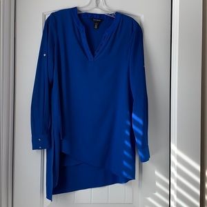 White House Black Market V-Neck Tunic